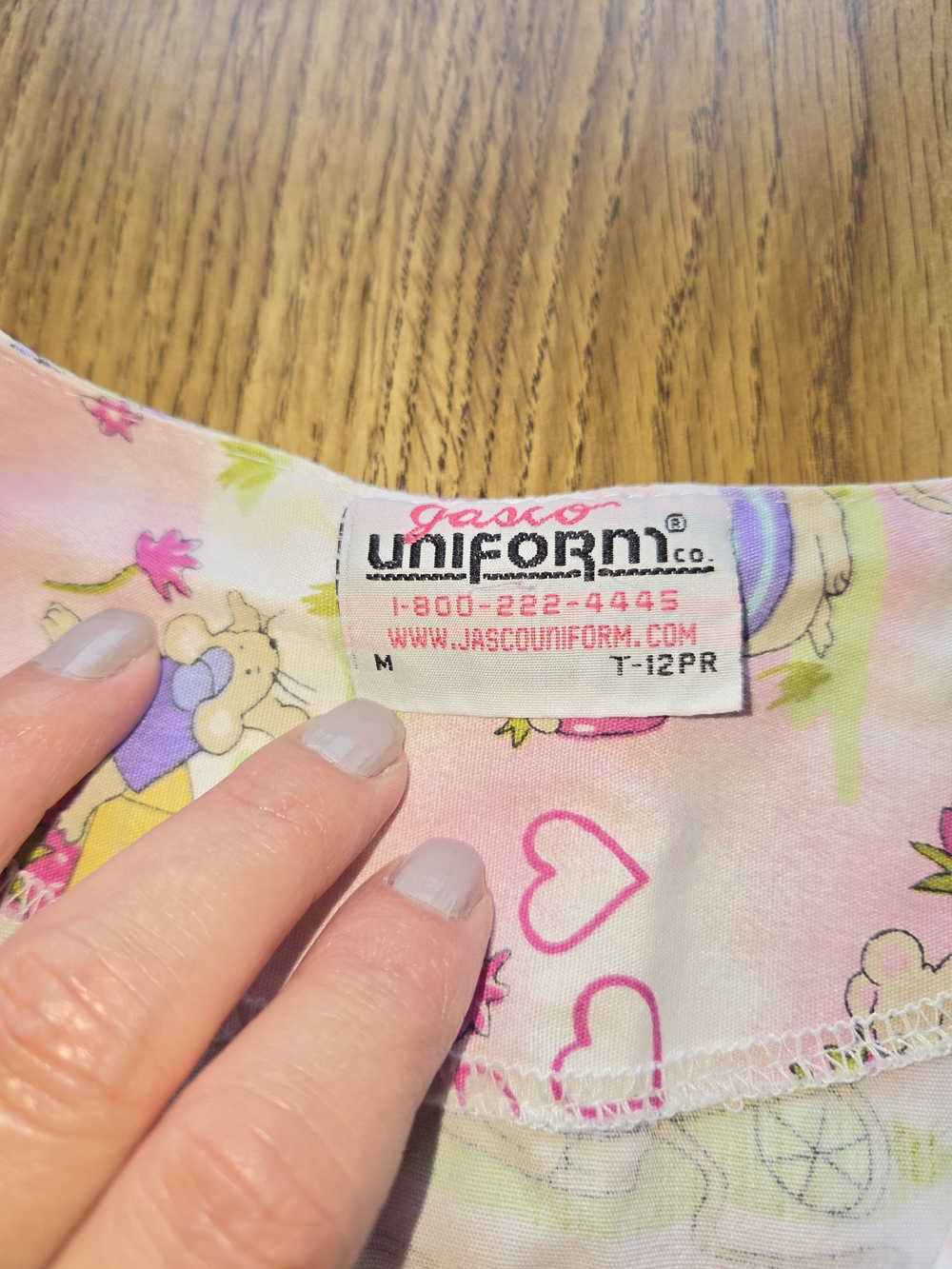 Uniform Co. Pink Floral Girls Skort